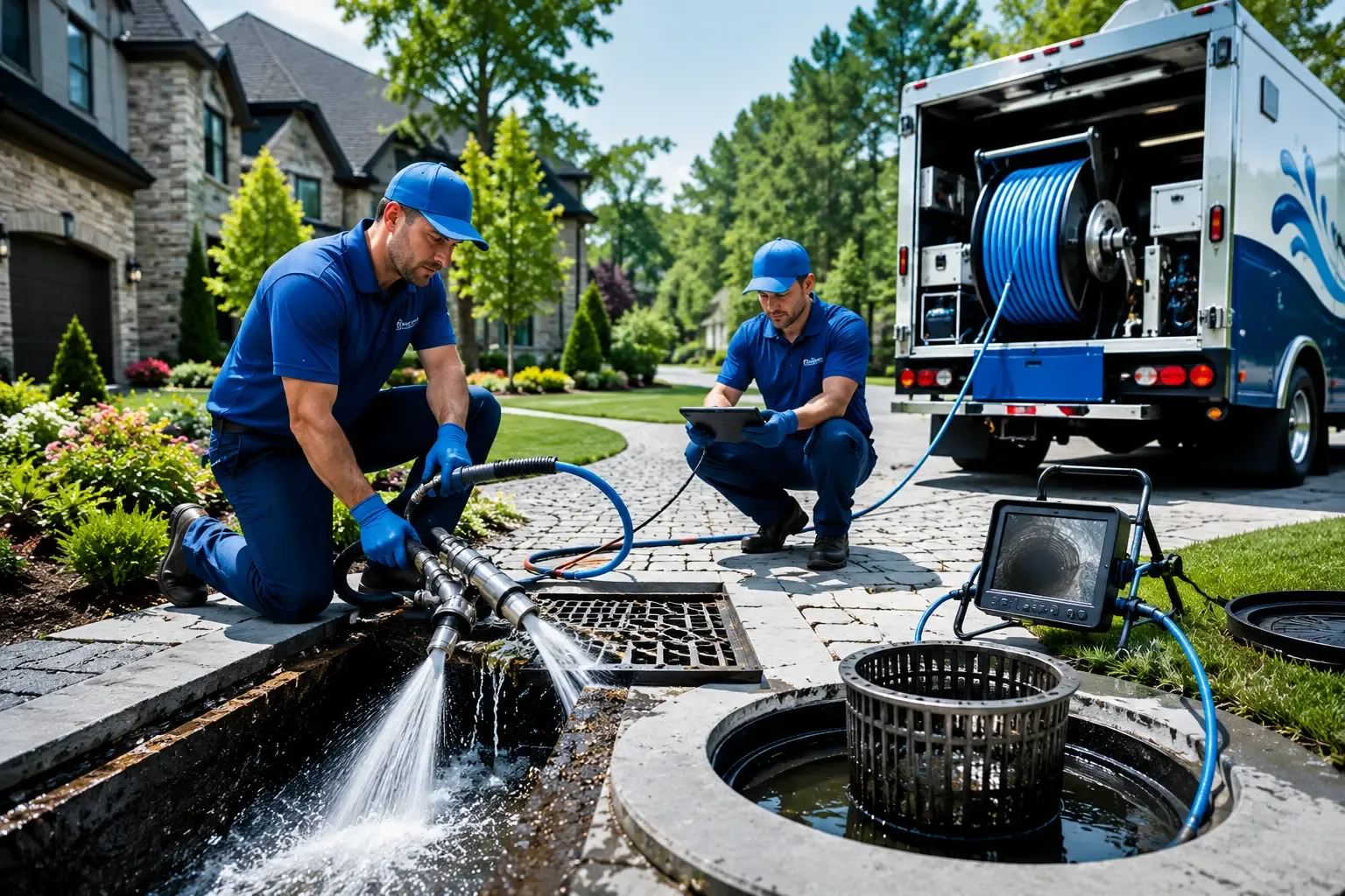Local outdoor drain cleaning professionals in Sunset, LA