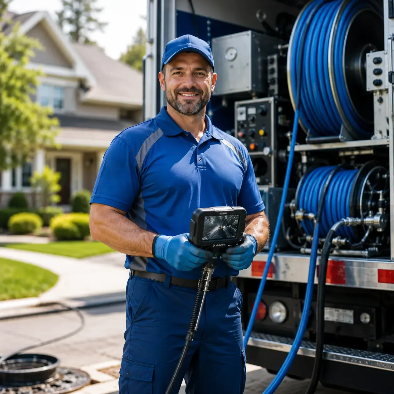 Local outdoor drain cleaning specialists in Sunset, LA